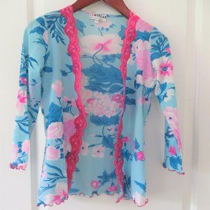 Morgan de Toi Turquoise blue Cardigan